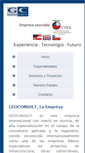 Mobile Screenshot of geoconsult.cl