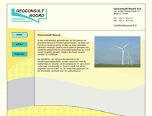 Tablet Screenshot of geoconsult.nl