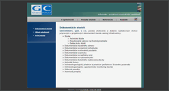 Desktop Screenshot of geoconsult.sk