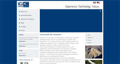 Desktop Screenshot of geoconsult.eu