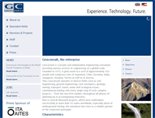 Tablet Screenshot of geoconsult.eu